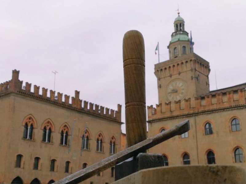 2024-12-14 | La “Bottega degli scalpellini” agli ANT-Days in Piazza Maggiore a Bologna